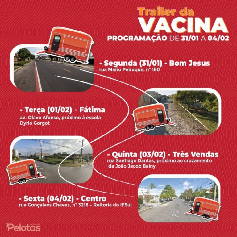 Trailer da Vacina Pelotas