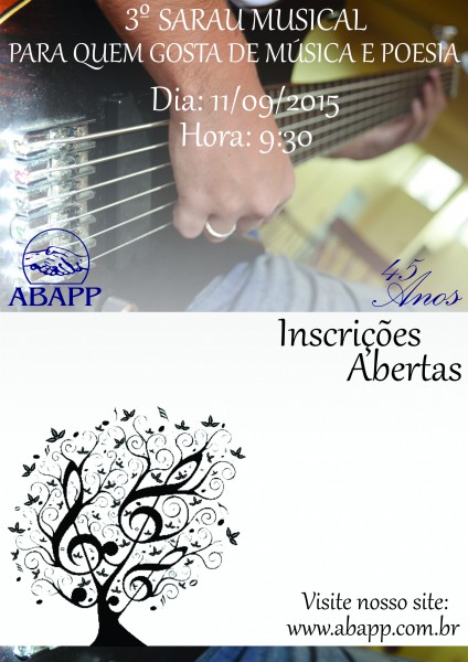 3o sarau musical