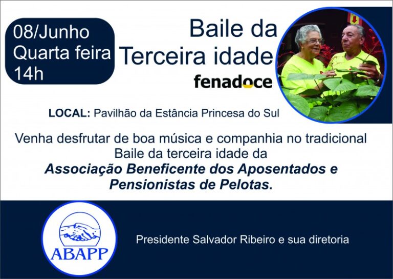 Baile da Terceira idade Abapp Fenadoce