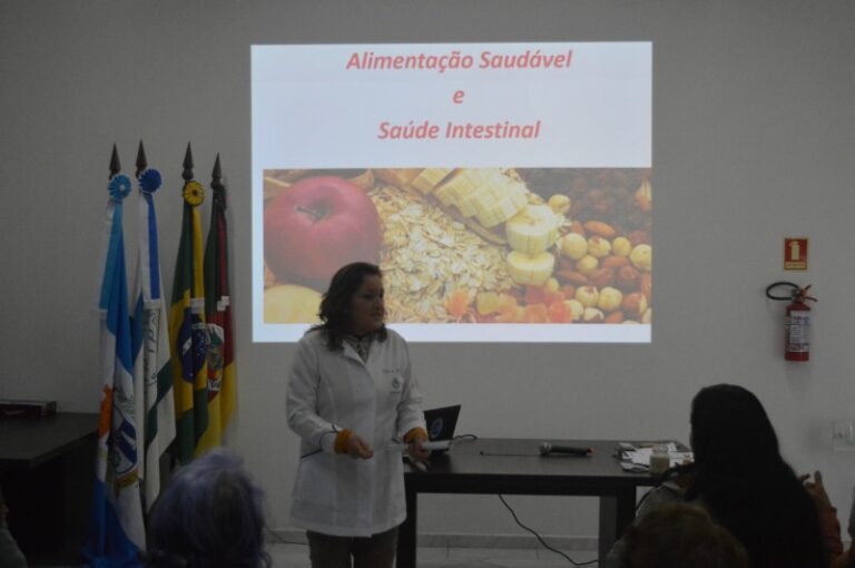 Palestra Alimentacao Saudavel e Saude Intestinal