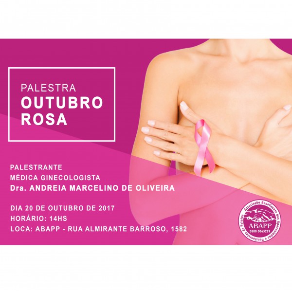 Palestra Outubro Rosa