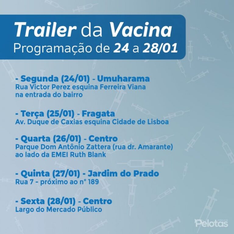 Programacao para vacinacao