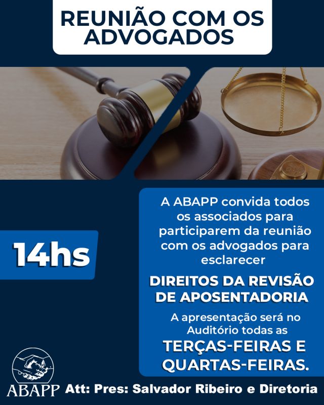 Reuniao com os advogados na ABAPP