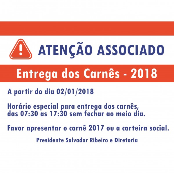 atencao associado entrega de carnes 2018
