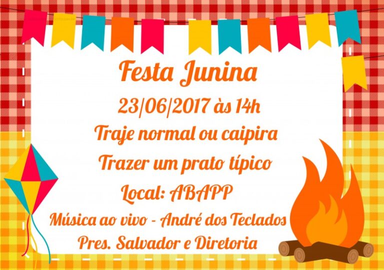 festa junina abapp 2017
