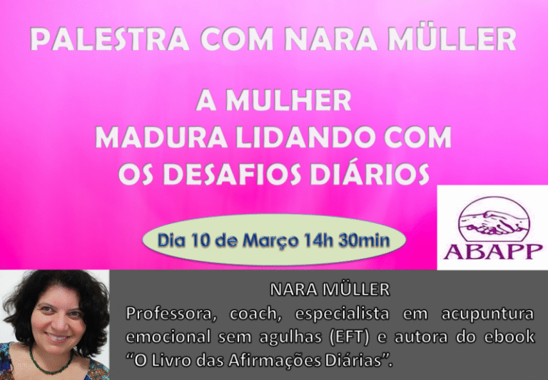 palestra com nara muller