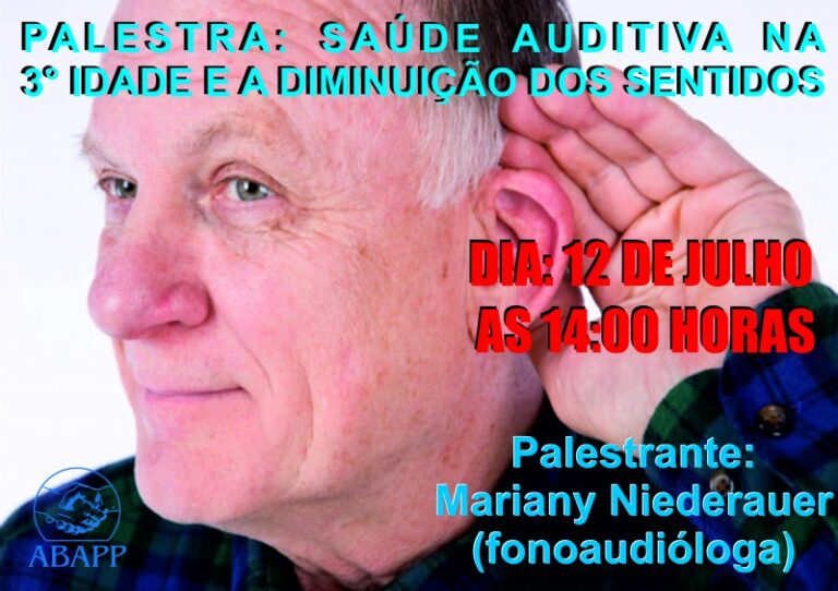 palestra saude auditiva